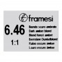 Framesi Framcolor Glamour Hair Coloring Cream, 6.46 Dark Amber Blond