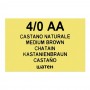Lisap Milano LK 1:1 Cream Color, 4/0 AA Medium Brown, 100ml