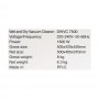 Dawlance Vacuum Cleaner, 1600W, DWVC-7500