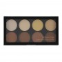 Makeup Revolution Iconic Lights & Contour Pro Blush Palette, 8 Shades