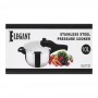 Elegant Pressure Cooker, 8 Liters, Stainless Steel, EL-0134