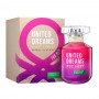 United Colors of Benetton United Dreams One Love For Her 2019 Eau De Toilette, 80ml