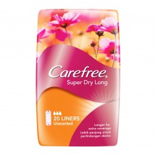Carefree Super Dry Long Liners, Unscented, 20-Pack