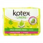 Kotex Daily Aroma Fresh Liners, Aloe Vera Scented, Longer & Wider, 16-Pack