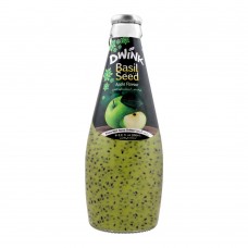 Dwink Basil Seed Drink Apple Flavor, 290ml