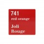 Clarins Paris Joli Rouge Moisturizing Long-Wearing Lipstick, 741 Red Orange