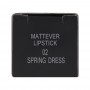 J. Note Mattever Lipstick, Long Lasting, 02 Spring Dress