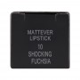 J. Note Mattever Lipstick, Long Lasting, 10 Shocking Fuchsia