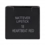 J. Note Mattever Lipstick, Long Lasting, 18 Heartbeat Red