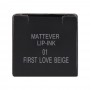 J. Note Mattever Lip Ink, Long Lasting, 01 First Love Beige