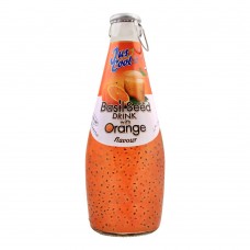Jus Cool Basil Seed Drink With Orange Flavor, 290ml