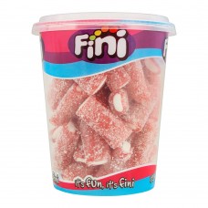 Fini Sour Strawberry Mini Cables Cup Jelly, Gluten Free, 200g