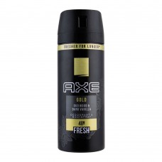 Axe Gold 48H Oud Wood & Dark Vanilla Deodorant Spray For Men, 150ml