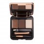 Makeup Revolution Brow Sculpt Kit, Dark Brown, 2.2g