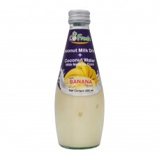 CoFresh Coconut Milk Drink, Banana, Bottle, 290ml