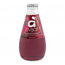 Avsar Sparkling Black Mulberry & Black Currant Natural Mineral Water, 200ml