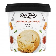 Delfrio Caramel Premium Ice Cream, 475ml
