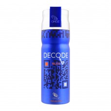 Ekoz Decode Bleu Body Spray For Men, 200ml
