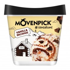Movenpick Vanilla Brownie Sensations Ice Cream, 500ml