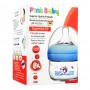Pink Baby Superior-PP Ultra Wide Neck Feeding Bottle, Blue/Decorated, 0m, Slow Flow, 60ml, WN-110/02