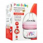 Pink Baby Superior-PP Ultra Wide Neck Feeding Bottle, Pink/Decorated, 0m, Slow Flow, 60ml, WN-110/01