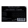 Makeup Revolution Intensely Pigmented Foil Eyeshadow Palette, Foil Frenzy-Fusion, 15 Pieces