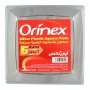 Orinex Silver Plastic Square Plate, 10 Inches, 6-Pack