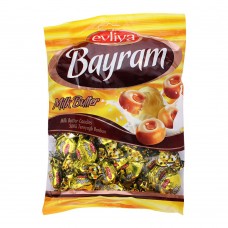 Evliya Bayram Milk Butter Candy, 350g Pouch