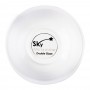 Sky Melamine Bowl, Grey 5.5 Inches