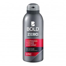 Bold Zero Epic Continuous Perfume Body Spray, 120ml,