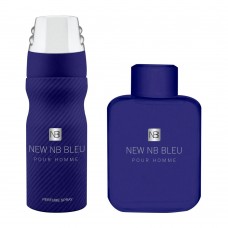 New NB Bleu Pour Homme Set For Men, Eau De Toilette 115ml + Body Spray 200ml