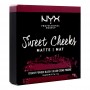 NYX Sweet Cheeks Creamy Powder Matte Blush, Boom & Blush