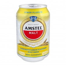 Amstel Malt, Lemon Flavor, Non-Alcoholic, Can, 300ml