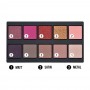 Pupa Milano Make Up Stories Bright Violet Eyeshadow Palette 10 Shades, 003