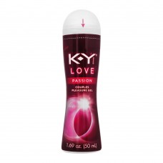 K-Y Love Passion Couples Pleasure Gel Intimate Lubricant, 50ml