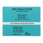 Makeup Revolution Splash Boost Hyaluronic Moisture Cream, Fragrance Free, 50ml