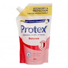 Protex Balance Antibacterial Hand Wash, Pouch, 450ml,