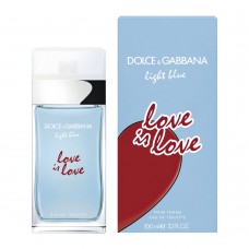 Dolce & Gabbana Light Blue Love Is Love Pour Femme Eau De Toilette, Fragrance For Women, 100ml