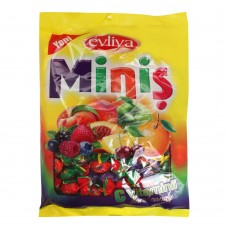 Evliya Minis Vitamin C Mix Fruit Hard Candy, Pouch, 350g