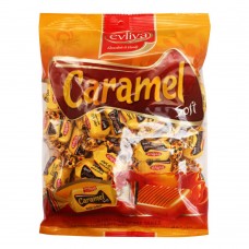 Evliya Tofim Caramel Flavour Soft Candy, Pouch, 350g