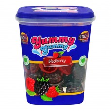 Yummy Gummy Blackberry, Gummy Candy, Tub, 175g