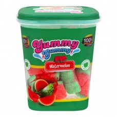 Yummy Gummy Watermelon, Gummy Candy, Tub, 175g