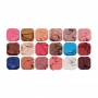 Makeup Revolution Forever Flawless Eyeshadow Palette, Flamboyance, 18 Shades