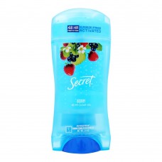 Secret 48HR Berry Antiperspirant Clear Gel Deodorant, For Women, 2.6 Oz