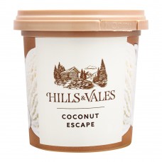Hills & Vales Coconut Escape Ice Cream, 125ml