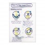 Cure Adult Care Diapers, Large, 38x59 Inches, 10-Pack