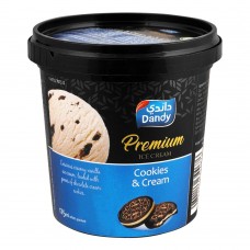 Dandy Premium Cookies & Cream Ice Cream, 125ml