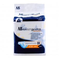 AB Adult Diaper, 45'-60' Waist, Large, 10-Pack