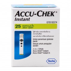 Accu-Chek Instant Blood Glucose Strip, 25 Count
