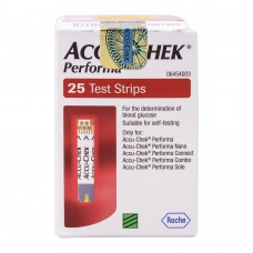 Accu-Chek Performa Blood Glucose Strip, 25 Count